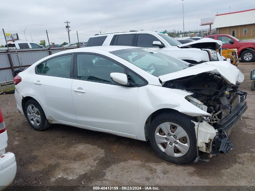 2017 Kia Forte Lx/S VIN: 3KPFL4A71HE086751 Lot: 40413159