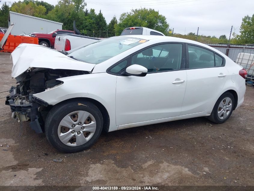 2017 Kia Forte Lx/S VIN: 3KPFL4A71HE086751 Lot: 40413159