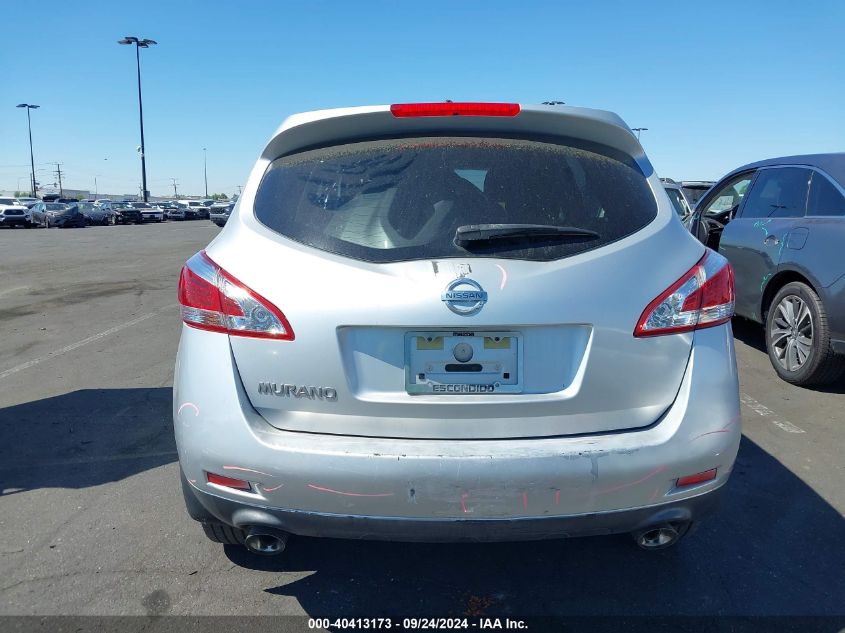 2014 Nissan Murano Le/S/Sl/Sv VIN: JN8AZ1MU5EW409908 Lot: 40413173