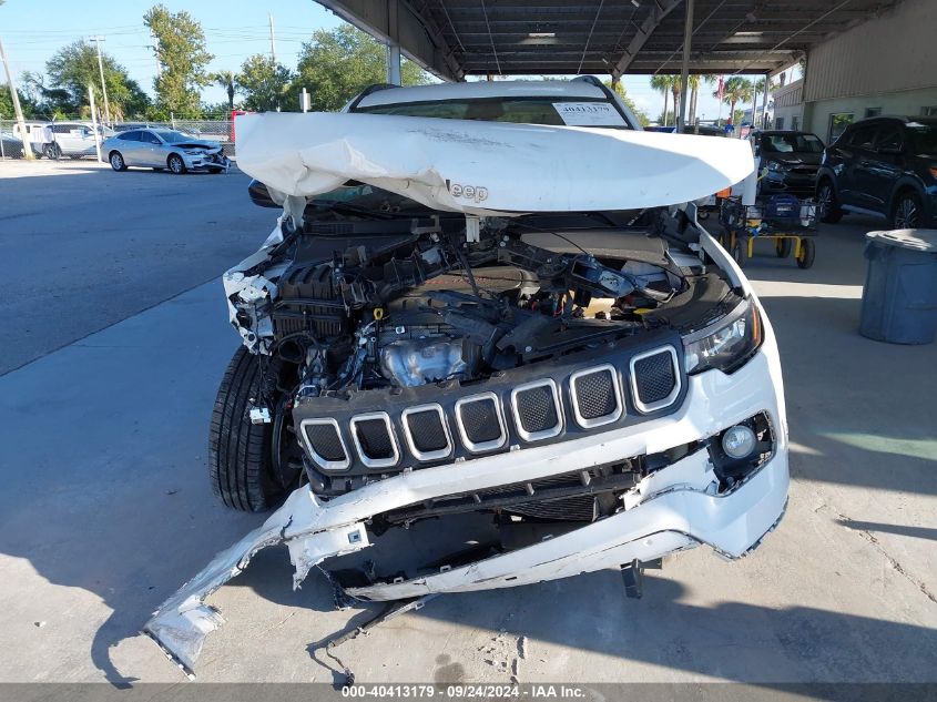 3C4NJDBB4NT135923 2022 Jeep Compass Latitude