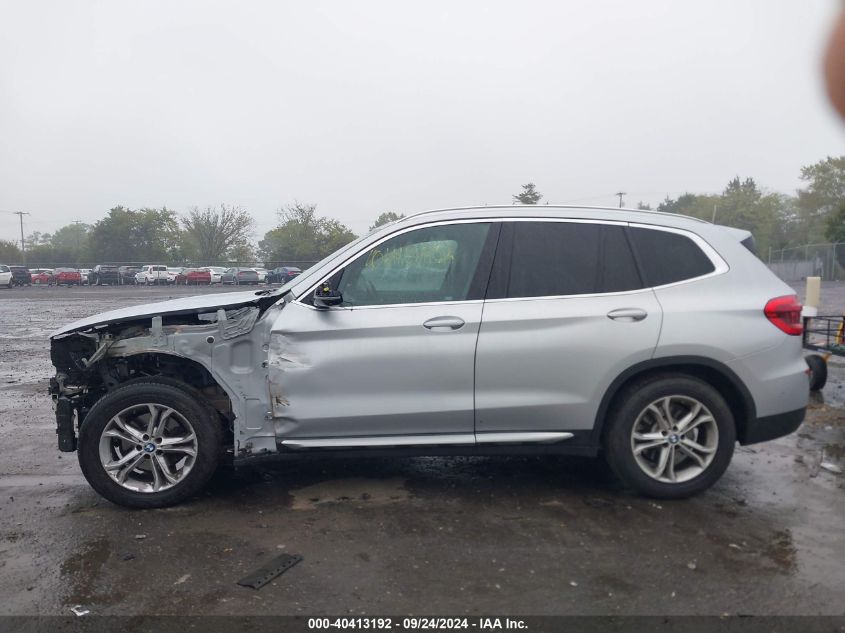 2021 BMW X3 xDrive30I VIN: 5UXTY5C07M9G42197 Lot: 40413192