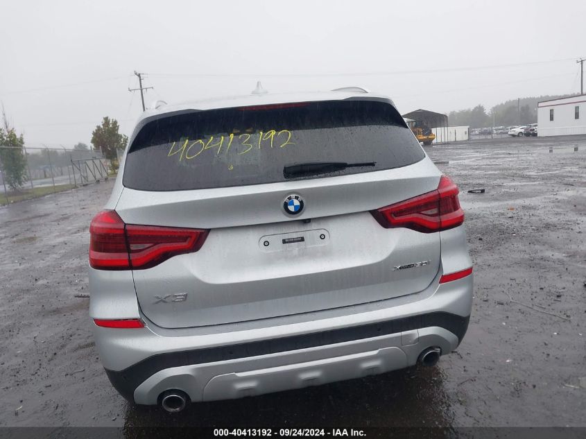 2021 BMW X3 xDrive30I VIN: 5UXTY5C07M9G42197 Lot: 40413192