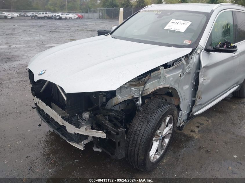 2021 BMW X3 xDrive30I VIN: 5UXTY5C07M9G42197 Lot: 40413192