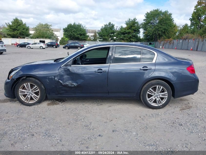 2012 Infiniti G37X VIN: JN1CV6AR6CM970479 Lot: 40413201