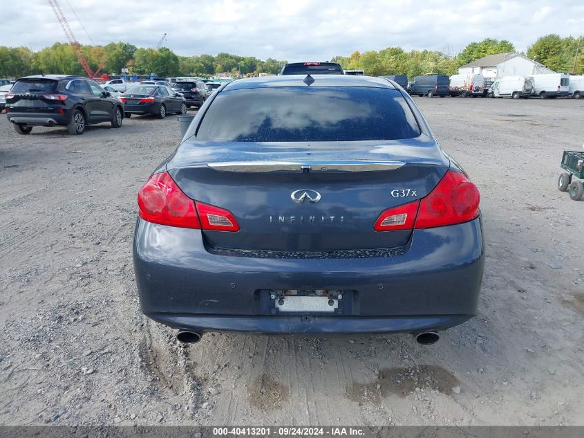 2012 Infiniti G37X VIN: JN1CV6AR6CM970479 Lot: 40413201