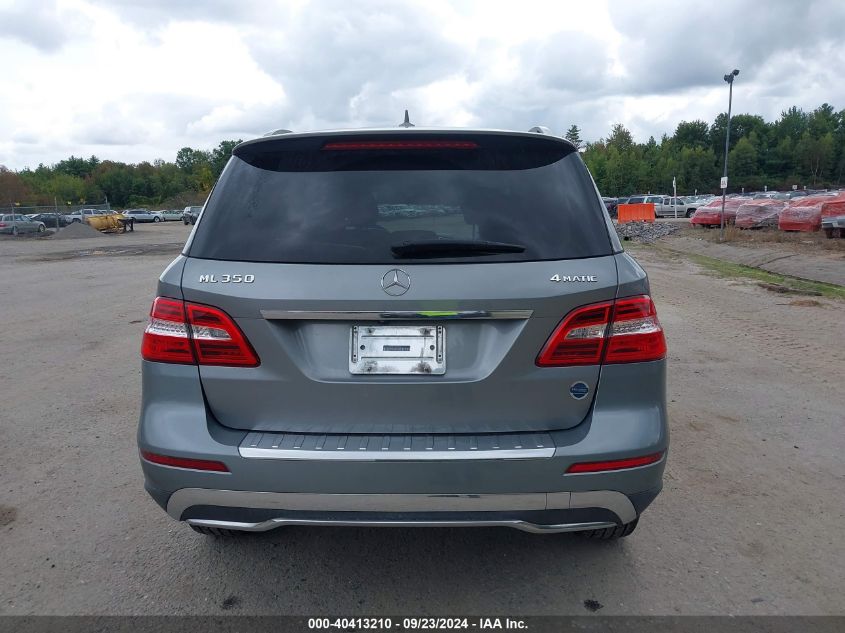 2012 Mercedes-Benz Ml 350 4Matic VIN: 4JGDA5HB6CA033368 Lot: 40413210