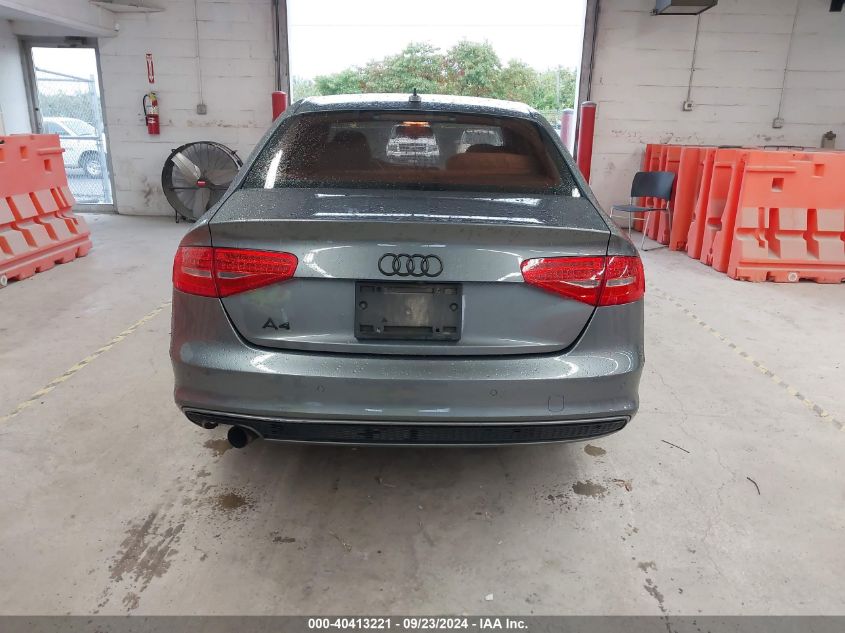 2014 Audi A4 Premium Plus VIN: WAUHFAFL3EN008268 Lot: 40413221