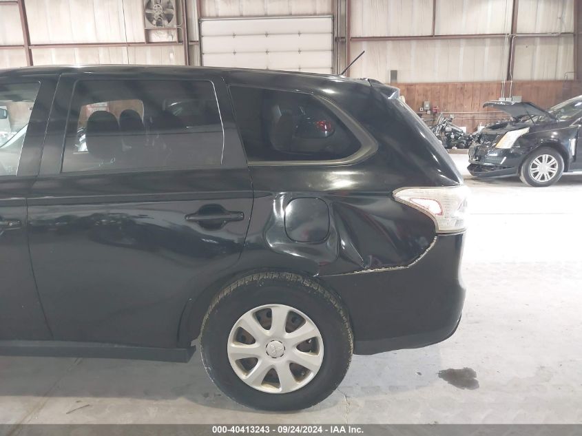 2014 Mitsubishi Outlander Es VIN: JA4AD2A36EZ006038 Lot: 40413243