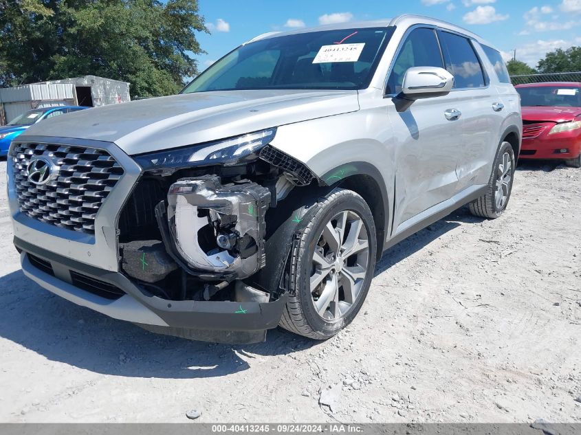 2022 Hyundai Palisade Sel VIN: KM8R44HE8NU432334 Lot: 40413245