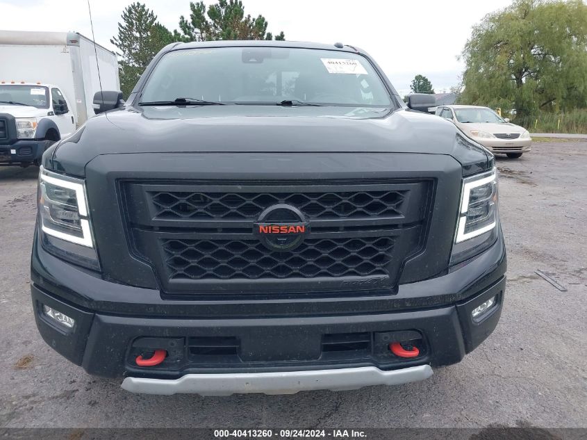 2021 Nissan Titan Pro-4X 4X4 VIN: 1N6AA1ED2MN533072 Lot: 40413260