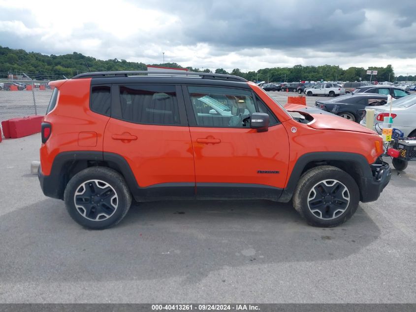 2015 Jeep Renegade Trailhawk VIN: ZACCJBCT9FPC18145 Lot: 40413261