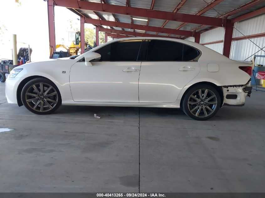 2013 Lexus Gs 350 VIN: JTHBE1BL1D5027125 Lot: 40413265