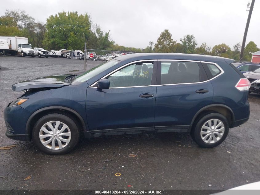 2016 Nissan Rogue S VIN: JN8AT2MV3GW137622 Lot: 40413284