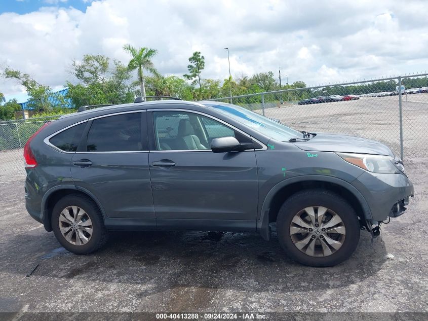 2013 Honda Cr-V Exl VIN: 2HKRM4H71DH622734 Lot: 40413288