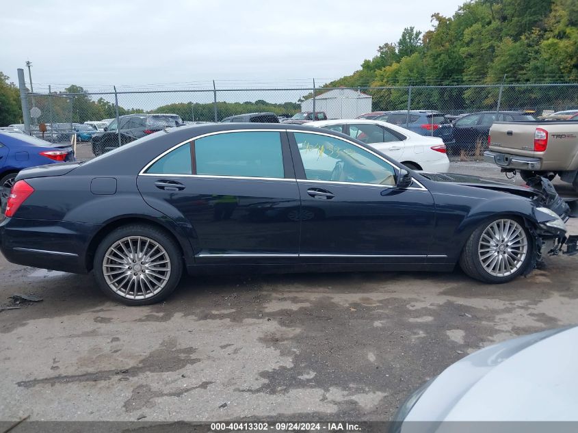 2010 Mercedes-Benz S 550 4Matic VIN: WDDNG8GBXAA336666 Lot: 40413302