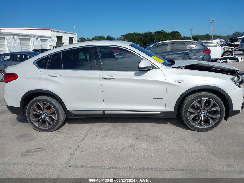 2017 BMW X4 xDrive28I VIN: 5UXXW3C56H0T78291 Lot: 40413348