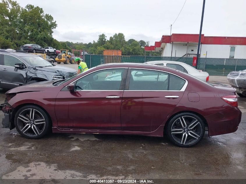 1HGCR2F52HA015298 2017 Honda Accord Sport