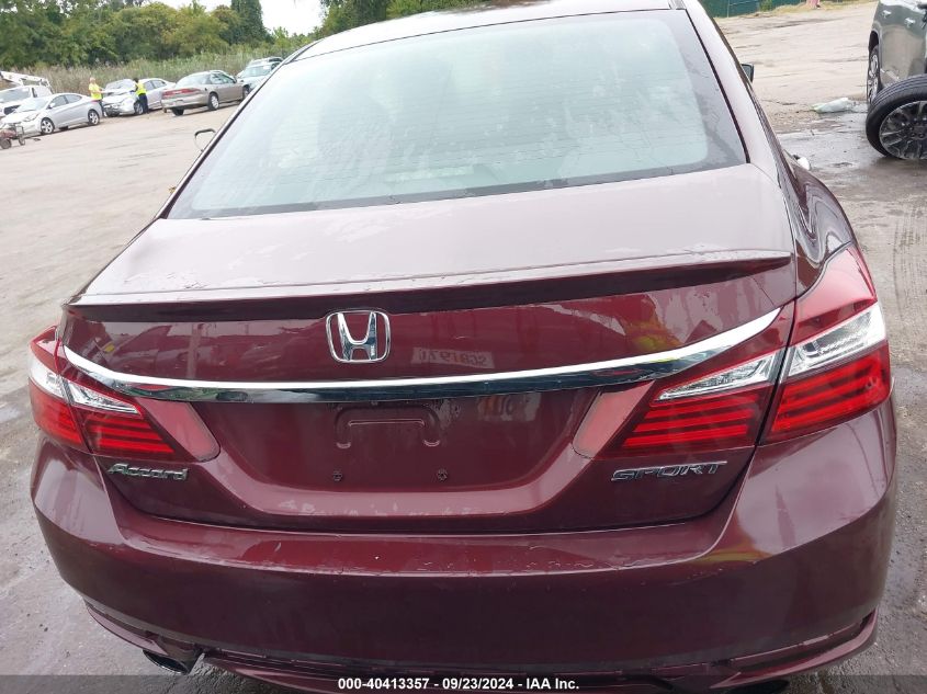 1HGCR2F52HA015298 2017 Honda Accord Sport