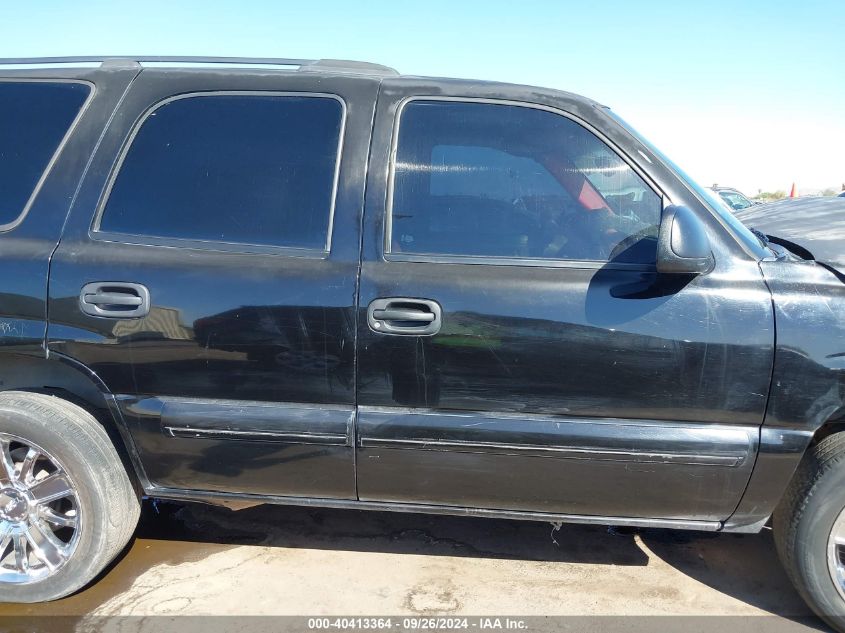 2003 Chevrolet Tahoe Ls VIN: 1GNEC13V03R251621 Lot: 40413364