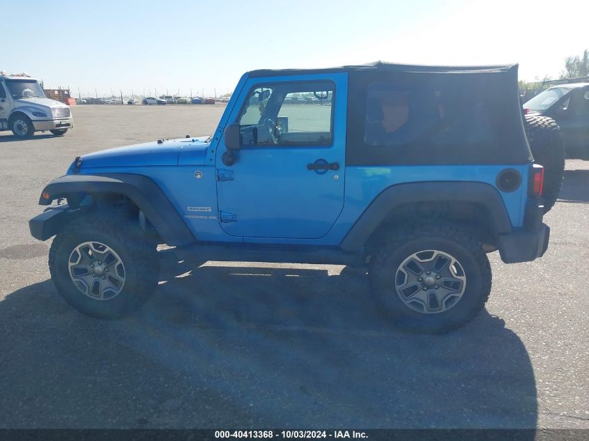 2010 Jeep Wrangler Sport VIN: 1J4AA2D14AL176799 Lot: 40413368