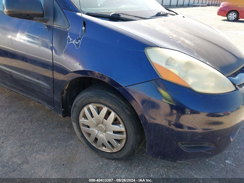 2006 Toyota Sienna Le VIN: 5TDZA23C66S390095 Lot: 40413387