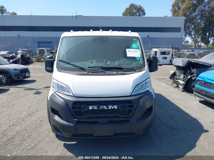 2023 Ram Promaster 1500 Low Roof 118 Wb VIN: 3C6LRVNG9PE553809 Lot: 40413389