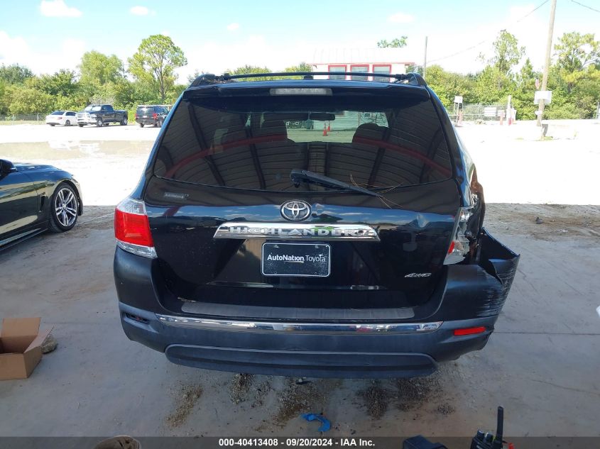 2011 Toyota Highlander Limited V6 VIN: 5TDDK3EH2BS053908 Lot: 40413408