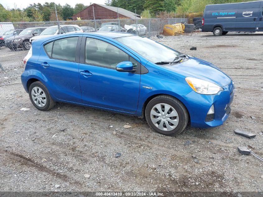 2013 Toyota Prius C Two VIN: JTDKDTB35D1052875 Lot: 40413410