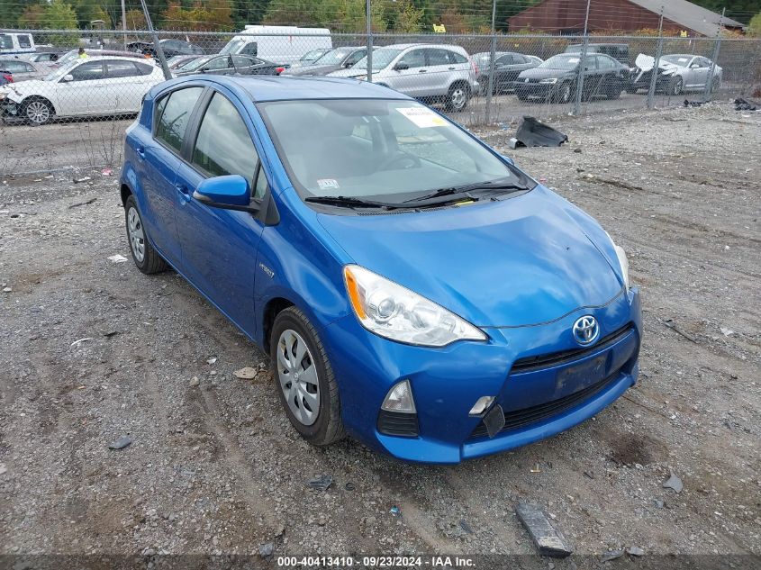 2013 Toyota Prius C Two VIN: JTDKDTB35D1052875 Lot: 40413410