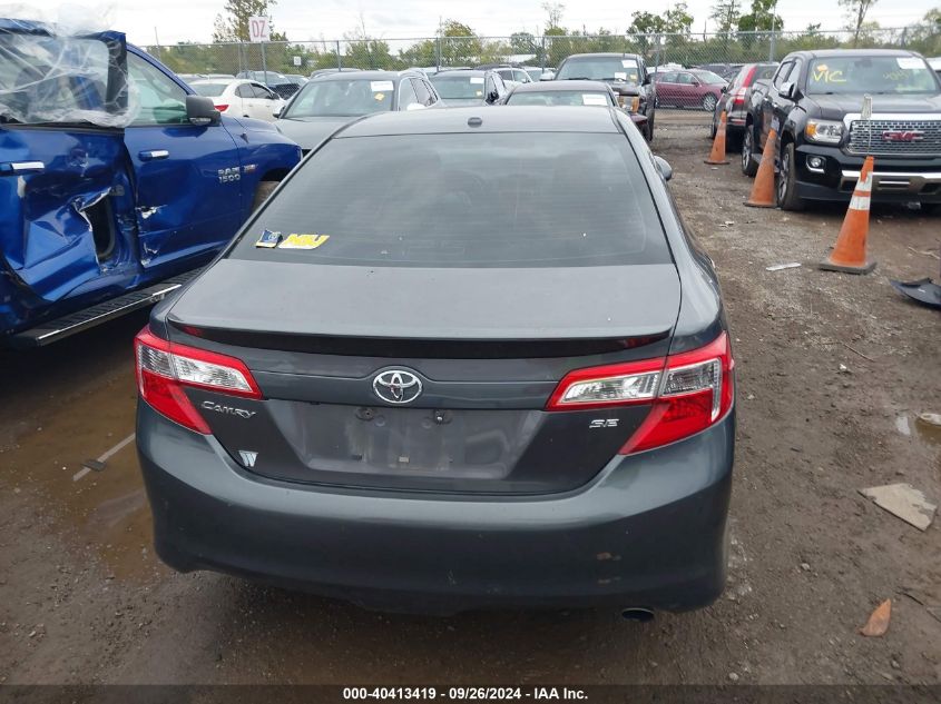 2013 Toyota Camry Se VIN: 4T1BF1FK8DU707542 Lot: 40413419