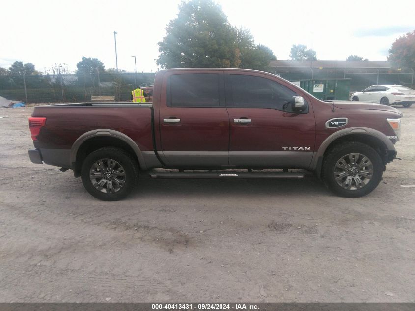 2017 Nissan Titan Platinum Reserve VIN: 1N6AA1E52HN524242 Lot: 40413431