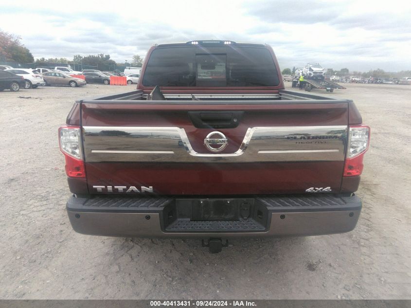 2017 Nissan Titan Platinum Reserve VIN: 1N6AA1E52HN524242 Lot: 40413431