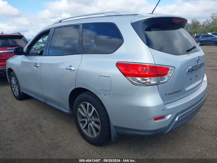 2013 Nissan Pathfinder Sv VIN: 5N1AR2MN7DC629511 Lot: 40413457