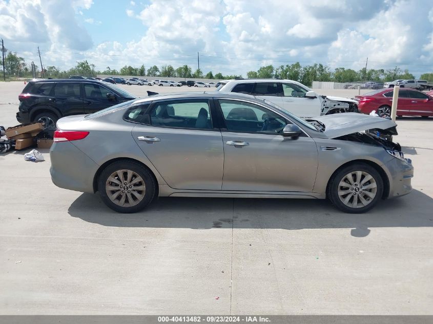 2016 Kia Optima Ex VIN: 5XXGU4L3XGG097197 Lot: 40413482