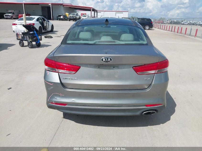 2016 Kia Optima Ex VIN: 5XXGU4L3XGG097197 Lot: 40413482