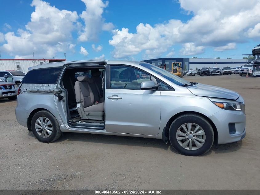 KNDMB5C12G6206280 2016 Kia Sedona Lx