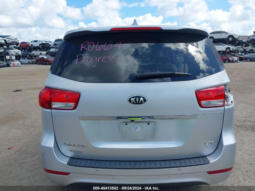 KNDMB5C12G6206280 2016 Kia Sedona Lx