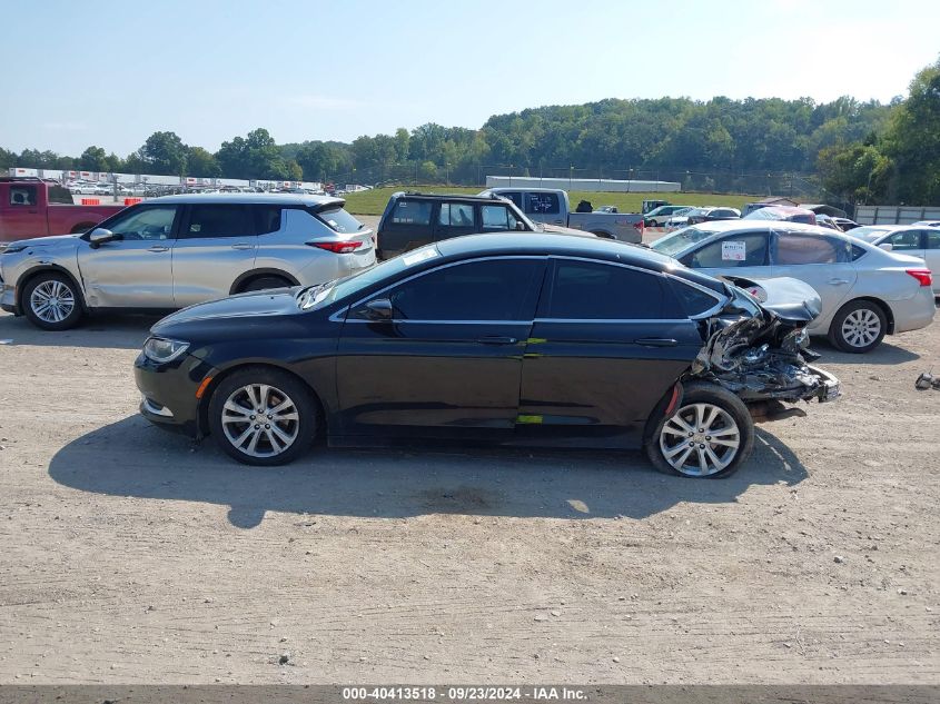 2015 Chrysler 200 Limited VIN: 1C3CCCAB3FN631573 Lot: 40413518