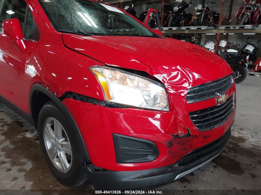 2015 Chevrolet Trax 1Lt VIN: KL7CJRSB8FB232658 Lot: 40413526