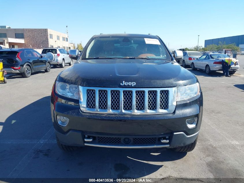 2012 Jeep Grand Cherokee Overland VIN: 1C4RJFCT7CC312347 Lot: 40413536