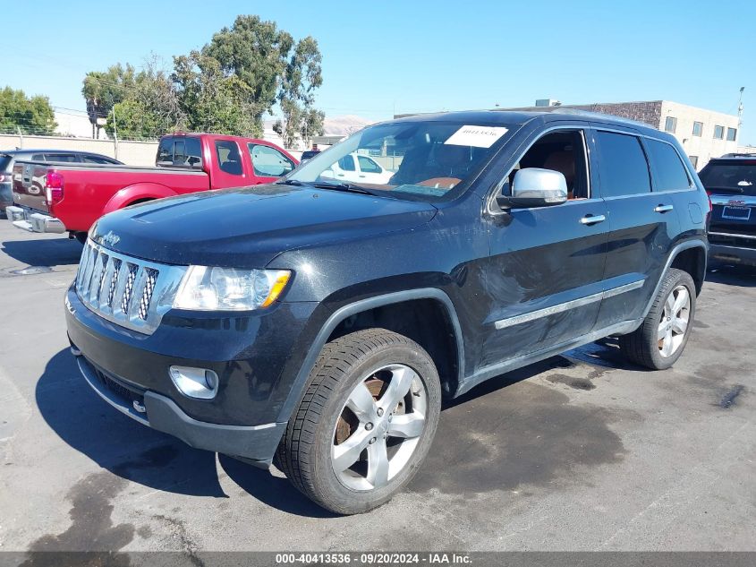 2012 Jeep Grand Cherokee Overland VIN: 1C4RJFCT7CC312347 Lot: 40413536