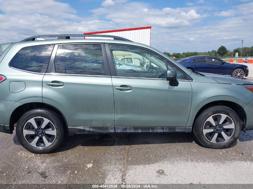 2018 Subaru Forester 2.5I Limited VIN: JF2SJAJC9JH422874 Lot: 40413538