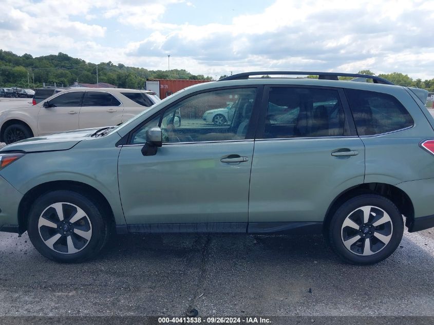 2018 Subaru Forester 2.5I Limited VIN: JF2SJAJC9JH422874 Lot: 40413538