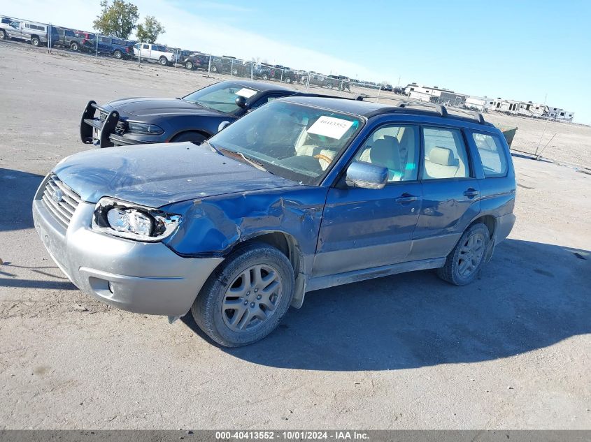 2007 Subaru Forester 2.5X Ll Bean VIN: JF1SG676X7H726029 Lot: 40413552