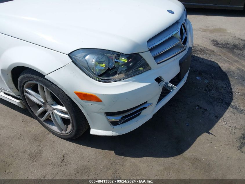 2013 Mercedes-Benz C 250 250 VIN: WDDGF4HB2DA839129 Lot: 40413562