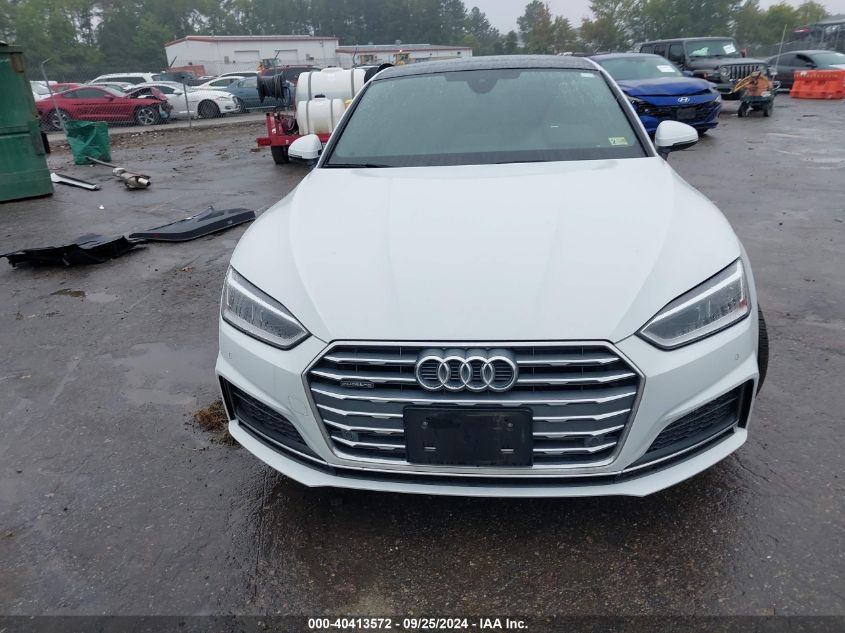 2019 Audi A5 45 Premium VIN: WAUTNAF56KA037295 Lot: 40413572