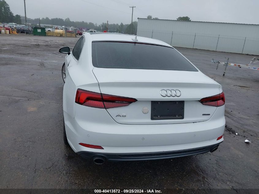 2019 Audi A5 45 Premium VIN: WAUTNAF56KA037295 Lot: 40413572