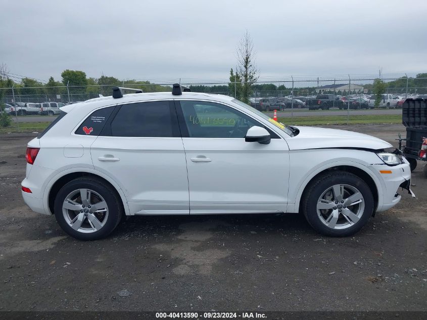 2018 Audi Q5 2.0T Premium/2.0T Tech Premium VIN: WA1BNAFYXJ2101219 Lot: 40413590