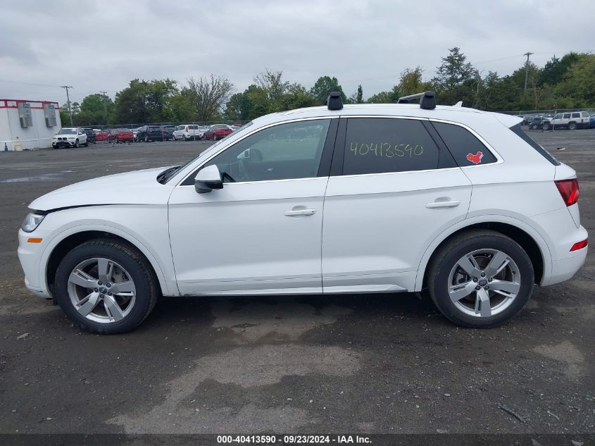 2018 Audi Q5 2.0T Premium/2.0T Tech Premium VIN: WA1BNAFYXJ2101219 Lot: 40413590