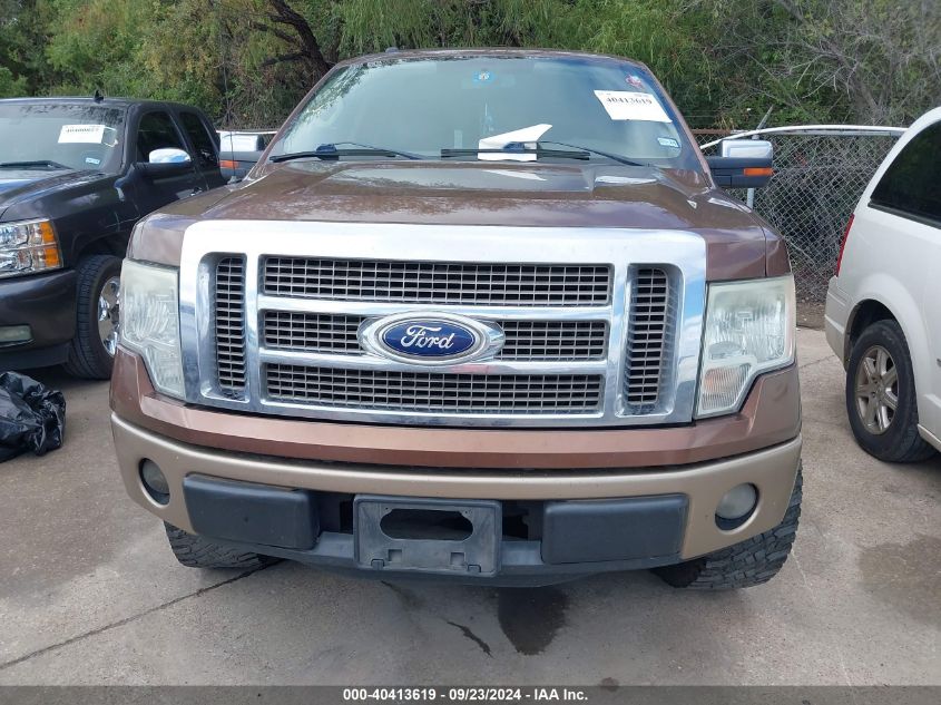 2011 Ford F-150 King Ranch VIN: 1FTFW1CF9BKD19192 Lot: 40413619